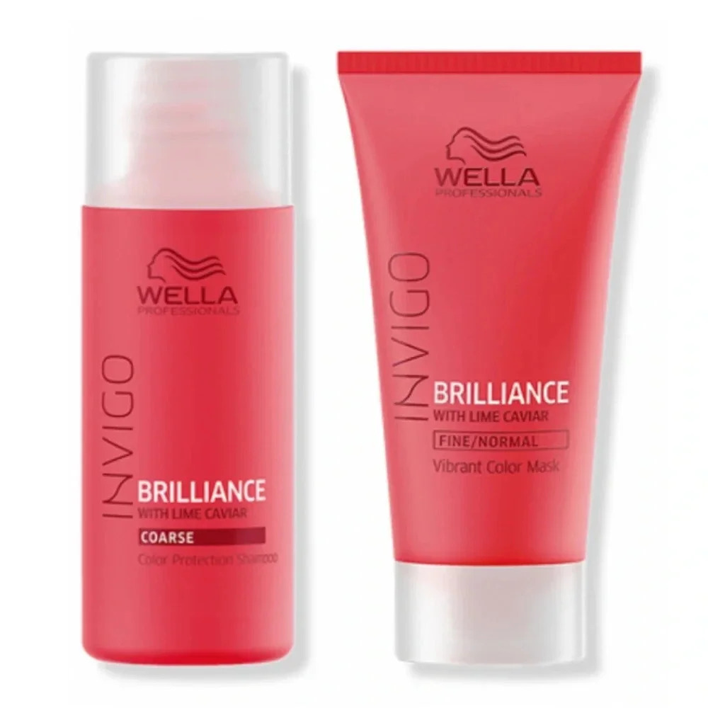 LAST 1! Wella Invigo Brillance Shampoo & Mask for Normal Hair 👩🏼 NEW